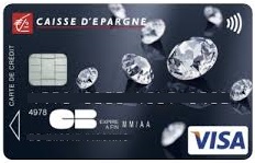 Carte bancaire Caisse d'épargne.