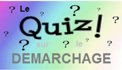 Quizz sur le démarchage.