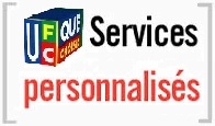 Services personnalisés.